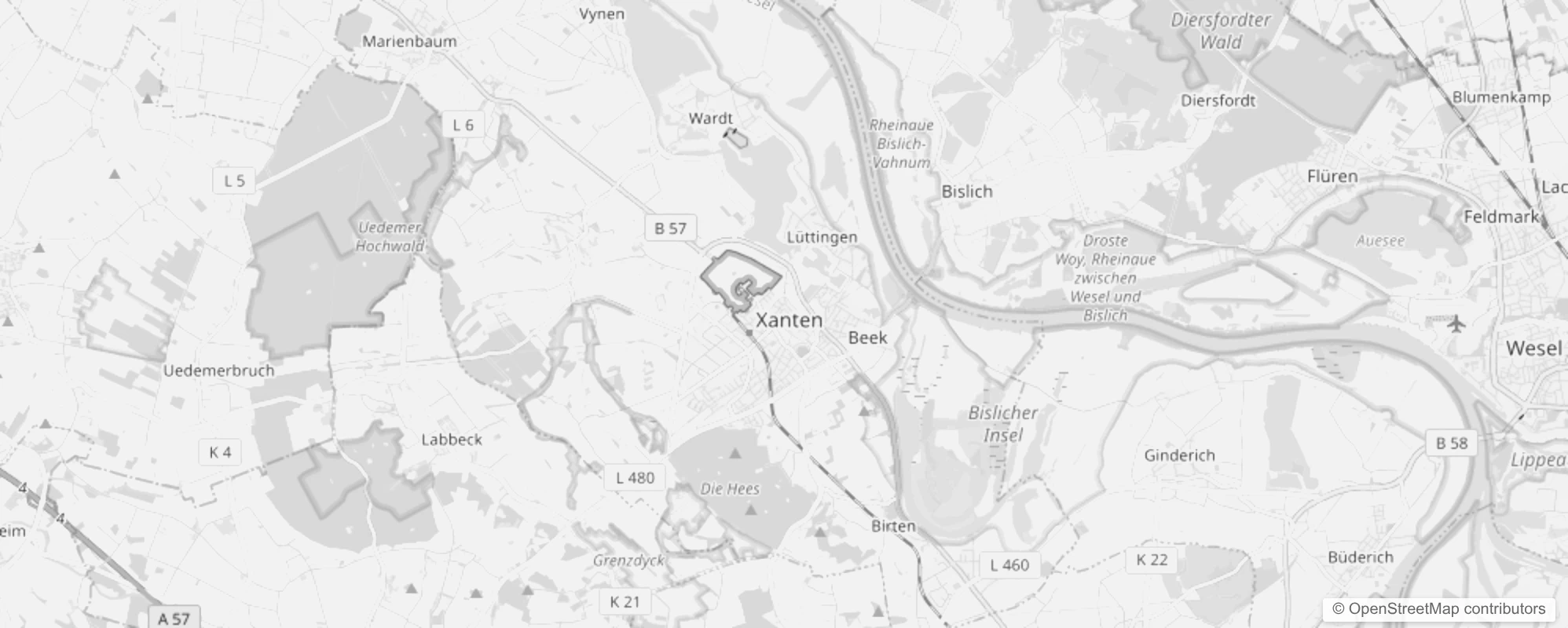 Bild von Stadtteile in Xanten