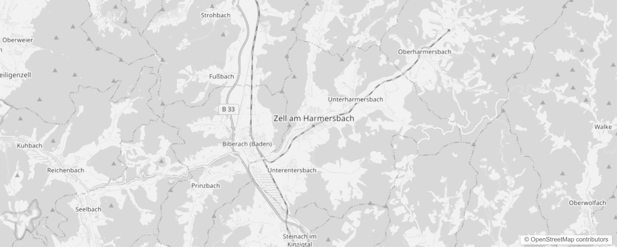 Bild von Stadtteile in Zell am Harmersbach