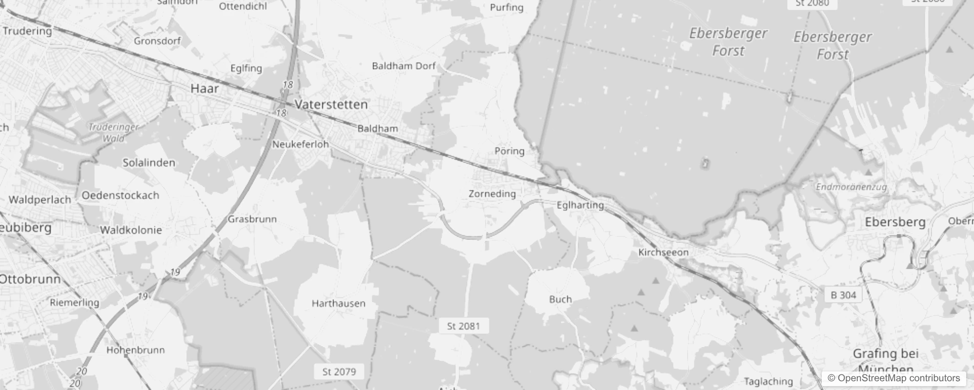 Bild von Stadtteile in Zorneding
