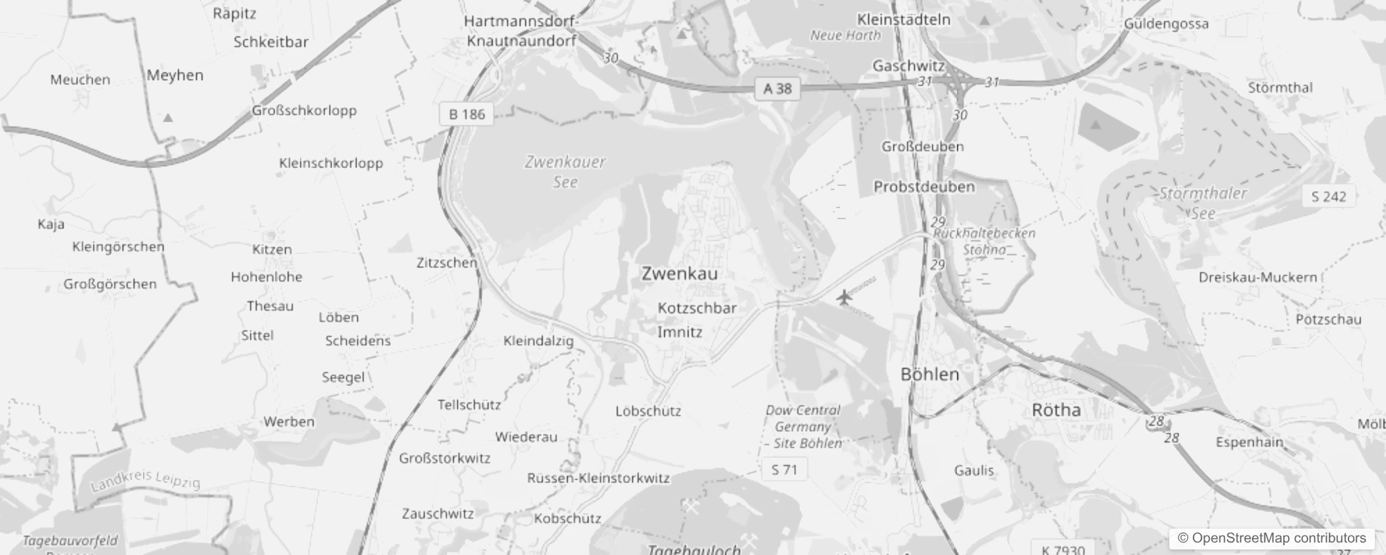 Bild von Stadtteile in Zwenkau