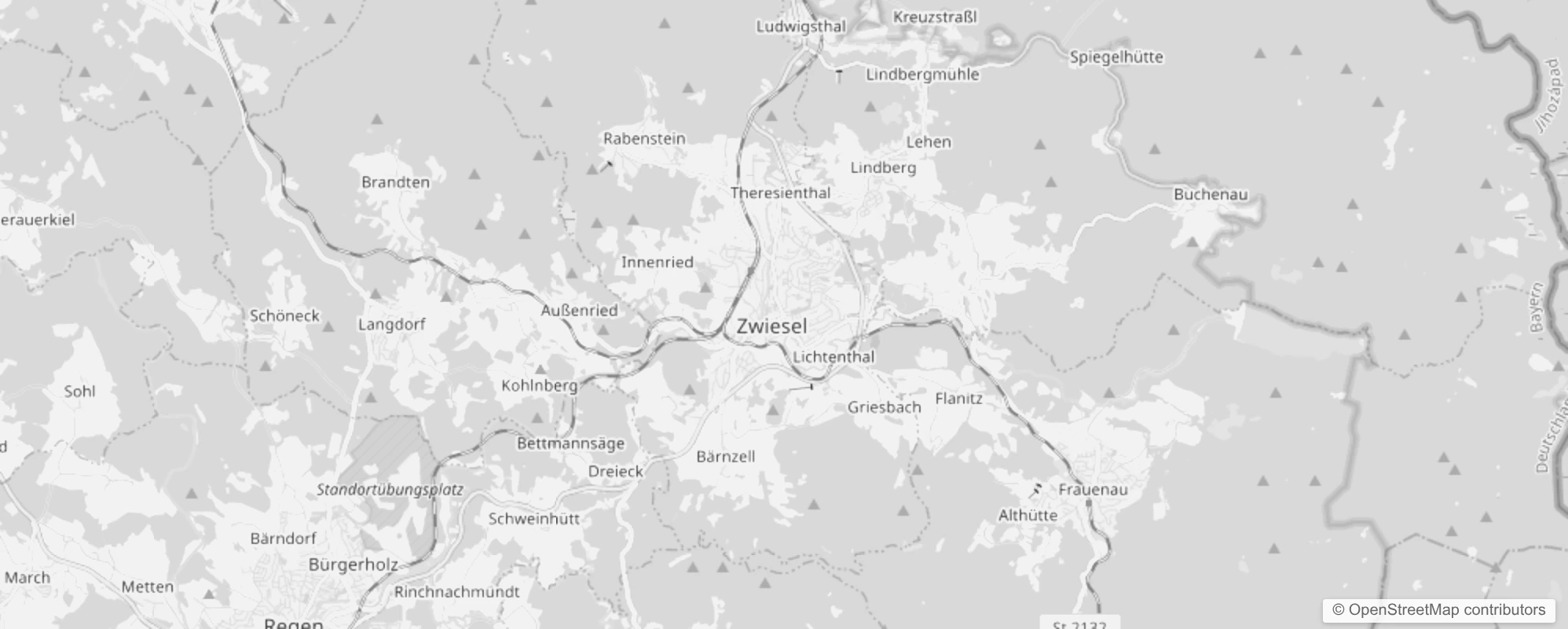 Bild von Stadtteile in Zwiesel